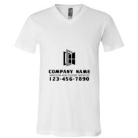 BELLA + CANVAS Unisex Jersey V-Neck Tee Thumbnail