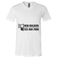 BELLA + CANVAS Unisex Jersey V-Neck Tee Thumbnail