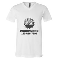 BELLA + CANVAS Unisex Jersey V-Neck Tee Thumbnail