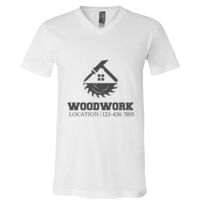 BELLA + CANVAS Unisex Jersey V-Neck Tee Thumbnail