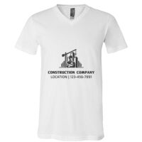 BELLA + CANVAS Unisex Jersey V-Neck Tee Thumbnail