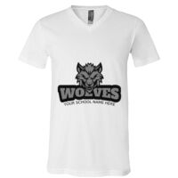 BELLA + CANVAS Unisex Jersey V-Neck Tee Thumbnail