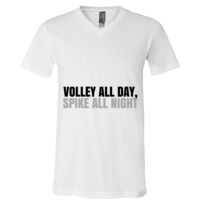 BELLA + CANVAS Unisex Jersey V-Neck Tee Thumbnail