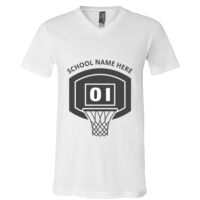 BELLA + CANVAS Unisex Jersey V-Neck Tee Thumbnail