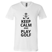 BELLA + CANVAS Unisex Jersey V-Neck Tee Thumbnail