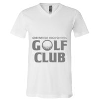 BELLA + CANVAS Unisex Jersey V-Neck Tee Thumbnail