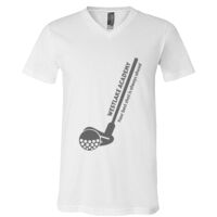 BELLA + CANVAS Unisex Jersey V-Neck Tee Thumbnail