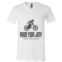 BELLA + CANVAS Unisex Jersey V-Neck Tee Thumbnail