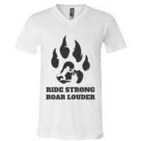 BELLA + CANVAS Unisex Jersey V-Neck Tee Thumbnail