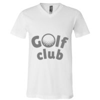 BELLA + CANVAS Unisex Jersey V-Neck Tee Thumbnail