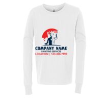 BELLA + CANVAS Youth Long Sleeve Jersey Tee Thumbnail