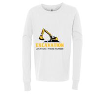 BELLA + CANVAS Youth Long Sleeve Jersey Tee Thumbnail