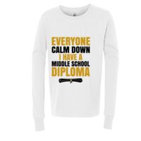 BELLA + CANVAS Youth Long Sleeve Jersey Tee Thumbnail