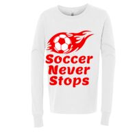 BELLA + CANVAS Youth Long Sleeve Jersey Tee Thumbnail