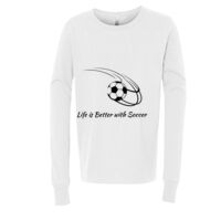 BELLA + CANVAS Youth Long Sleeve Jersey Tee Thumbnail