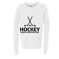 BELLA + CANVAS Youth Long Sleeve Jersey Tee Thumbnail