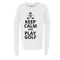 BELLA + CANVAS Youth Long Sleeve Jersey Tee Thumbnail