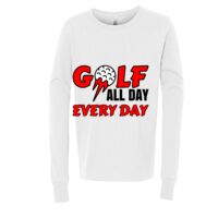 BELLA + CANVAS Youth Long Sleeve Jersey Tee Thumbnail