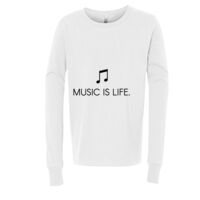 BELLA + CANVAS Youth Long Sleeve Jersey Tee Thumbnail